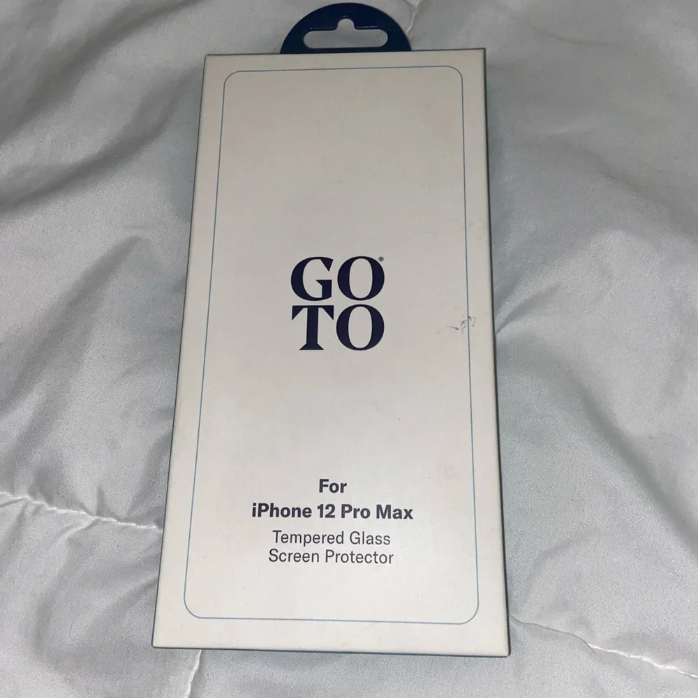 iPhone 12 Pro Tempered y2k Glass screen protector new phone case still in box